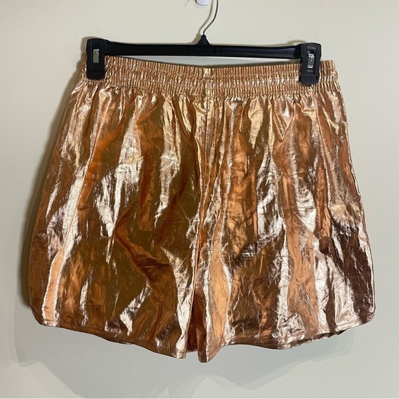 A.L.C. Metallic Gold Ryder Boxer Shorts size small - Picture 7 of 11